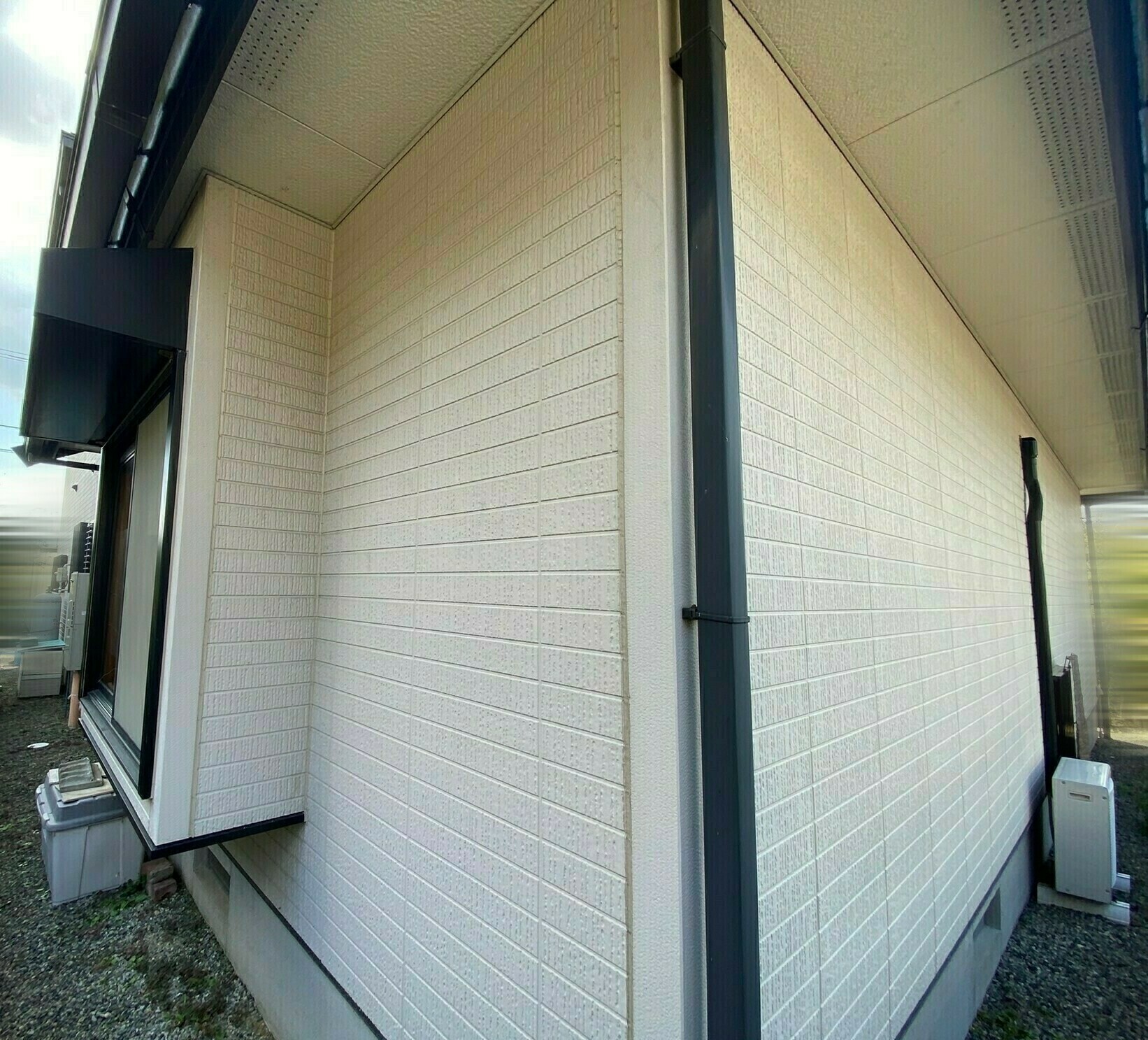 江北町K様邸の屋根塗装・外壁デザイン塗装塗り替え工事その4
