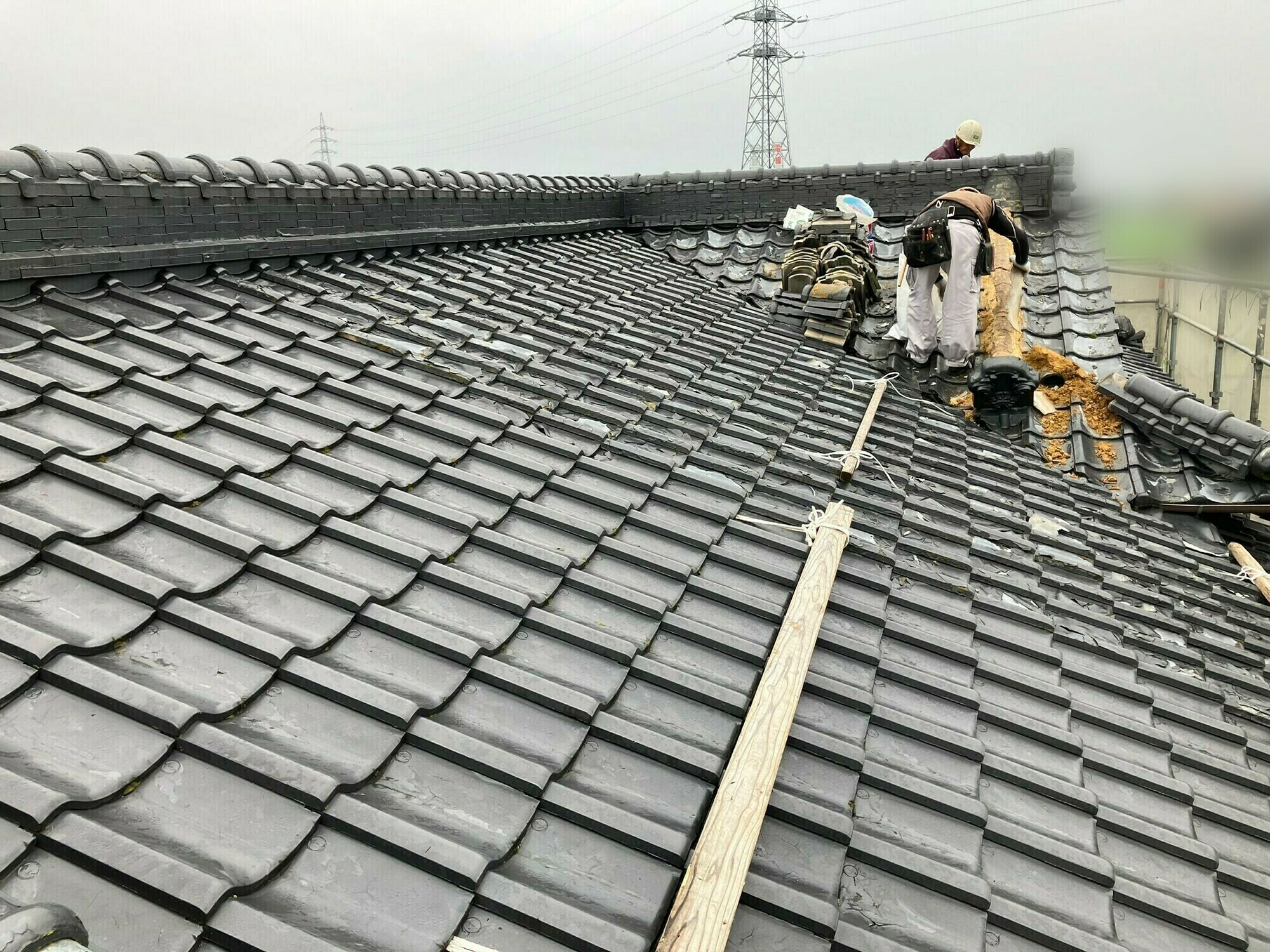 武雄市I様邸の屋根替え工事その３