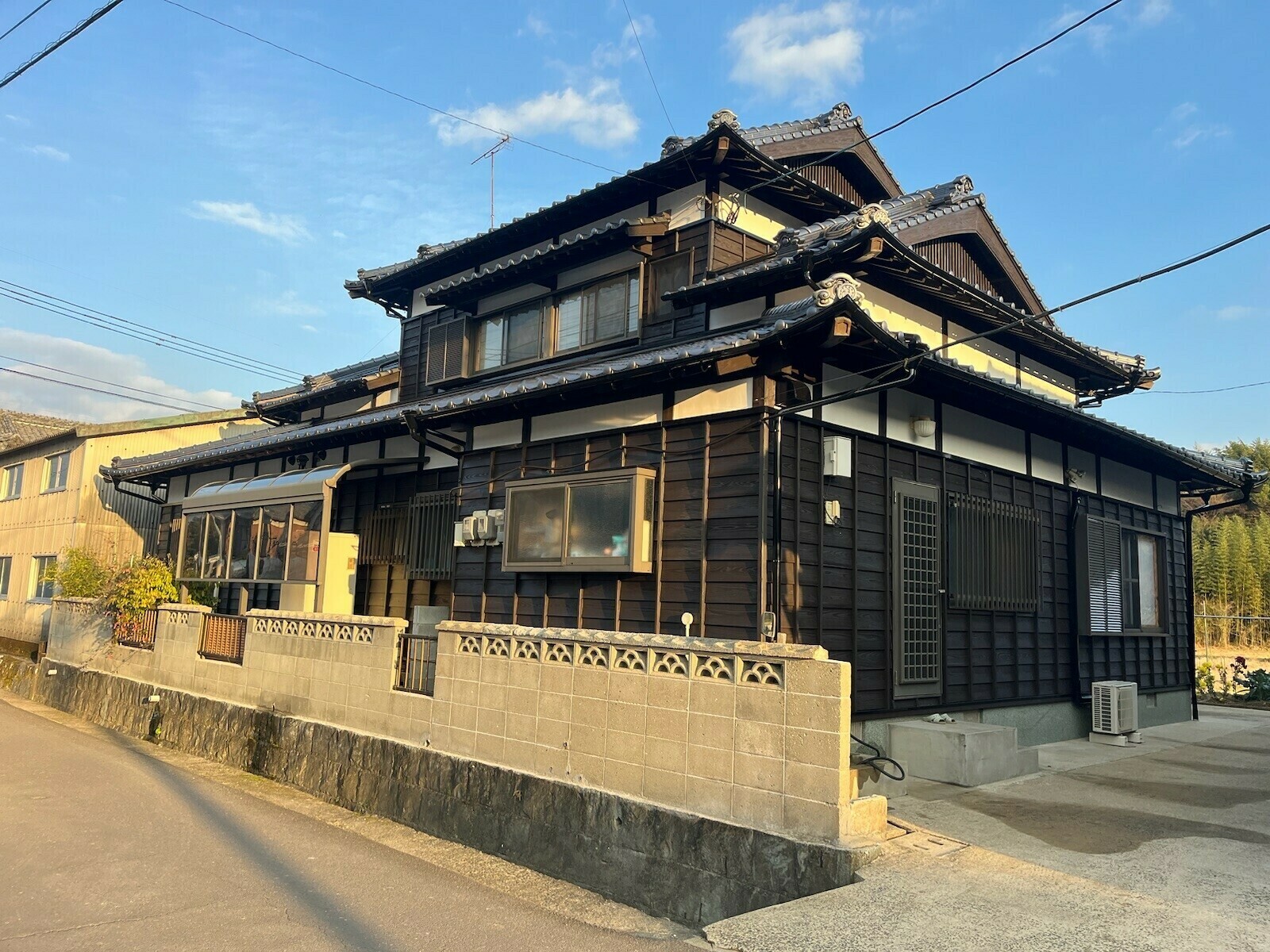 鹿島市I様邸の外壁板壁塗装塗り替え工事その２